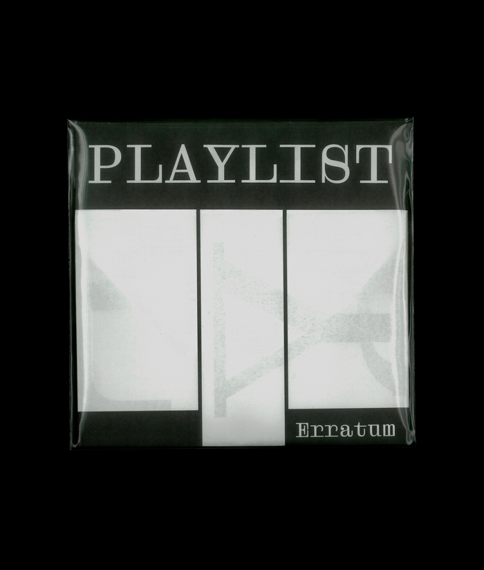 Playlist at Erratum Galerie 3