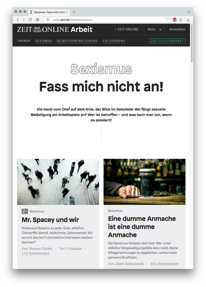 Zeit Online Arbeit 3