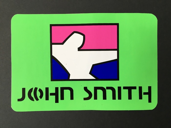 Undated sticker, c. mid-1970s?