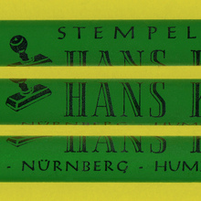 Stempelfabrik Hans Kappl pencil