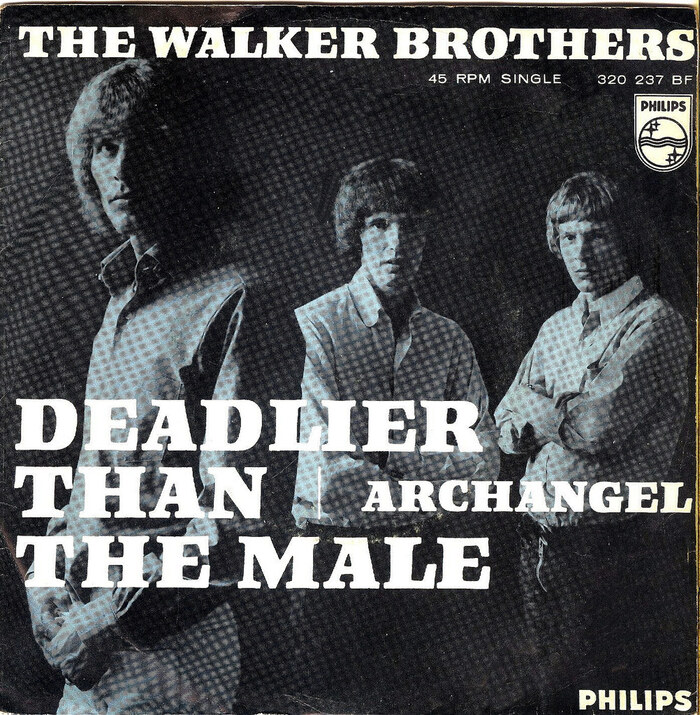 The Walker Brothers – “Deadlier Than The Male” / “Archangel” Dutch single cover 1