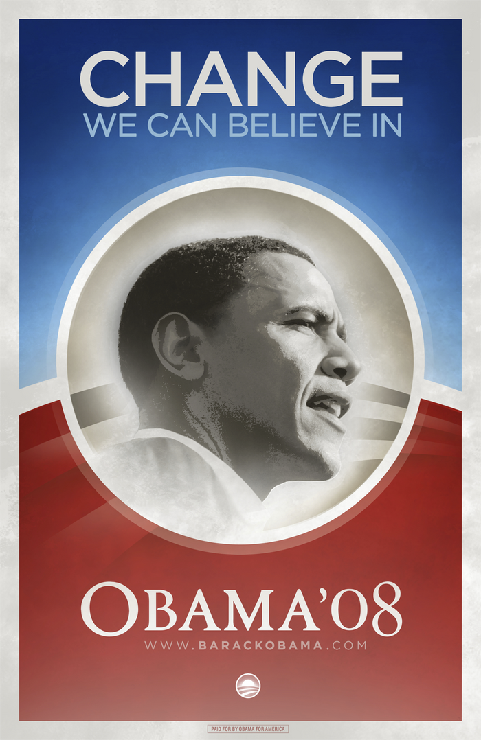 Obama ’08 Campaign Branding 1