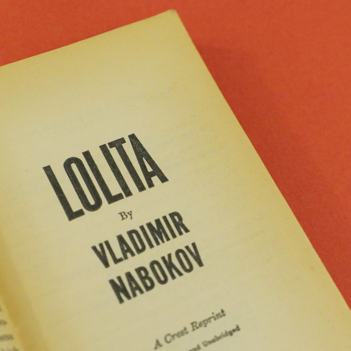 Lolita by Vladimir Nabokov, Crest Books (1959) 3