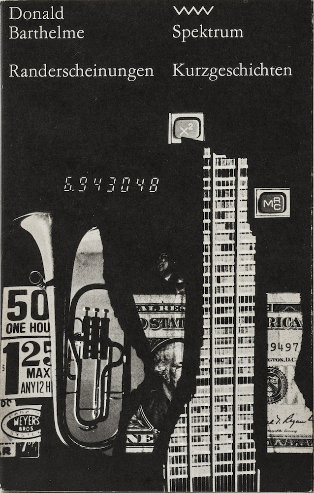 Donald Barthelme: Randerscheinungen (Spektrum 222, 1987)