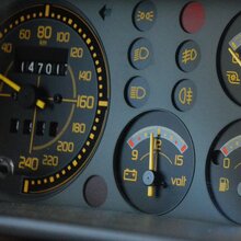 Lancia Delta Integrale dashboard