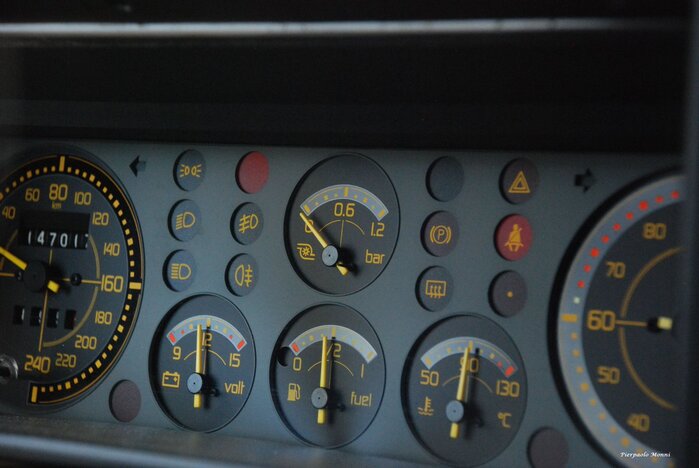 Lancia Delta Integrale dashboard