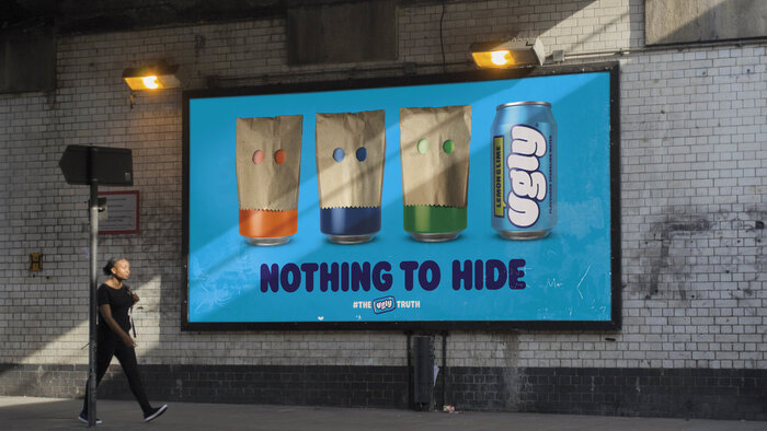 Ugly Drinks branding 3