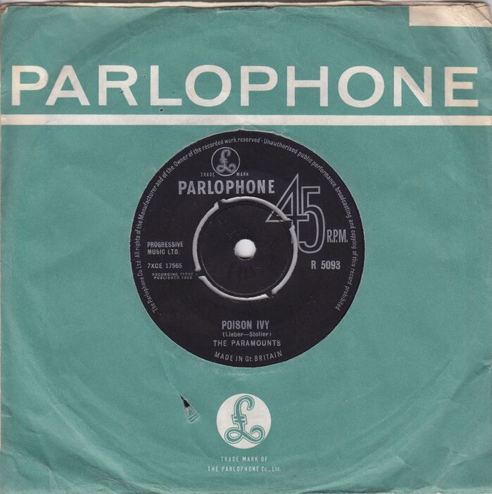 Parlophone Company sleeves (1963–65) 5