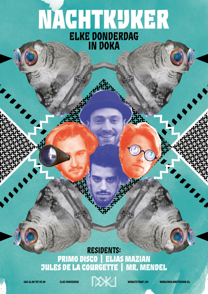 Nachtkijker parties, Doka Amsterdam 1