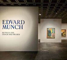<cite>Edvard Munch: Between the Clock and the Bed</cite> at The Met