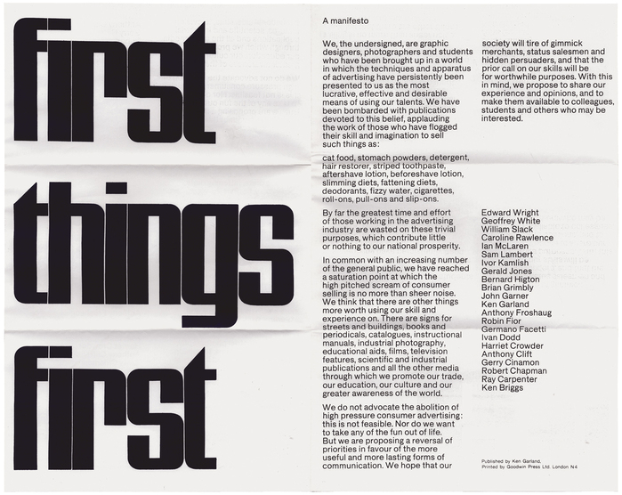 Adbusters: First Things First billboard 3