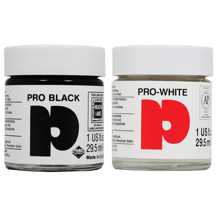 Daler-Rowney Pro Black and Pro White