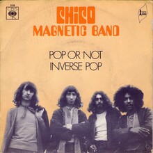 Chico Magnetic Band – “Pop Or Not” / “Inverse Pop” single cover