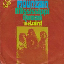 Mountain – “Mississippi Queen” / “The Laird” German single cover