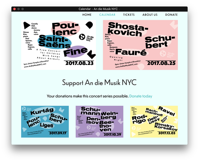 An die Musik NYC 9