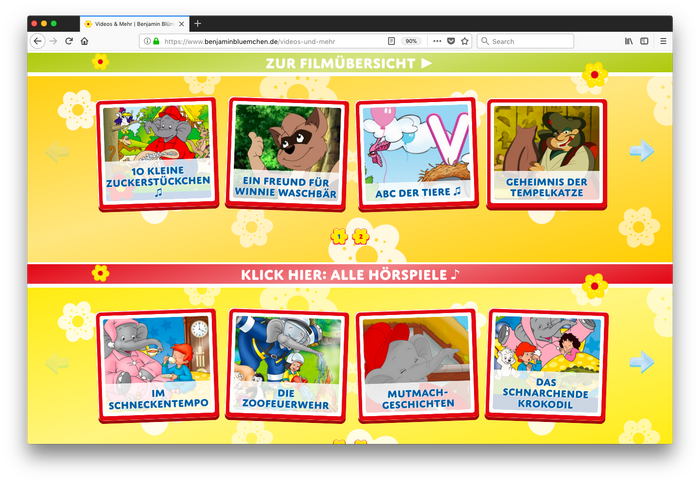 Benjamin Blümchen website 6