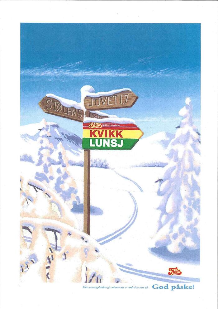 Kvikk Lunsj chocolate bars 3