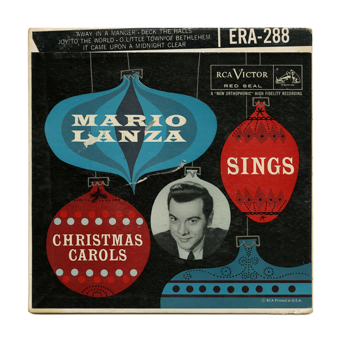 Mario Lanza Sings Christmas Carols album art