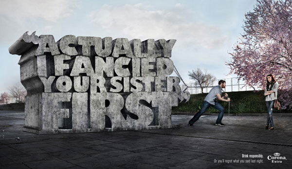Corona Extra “Drink Responsibly” ads 2