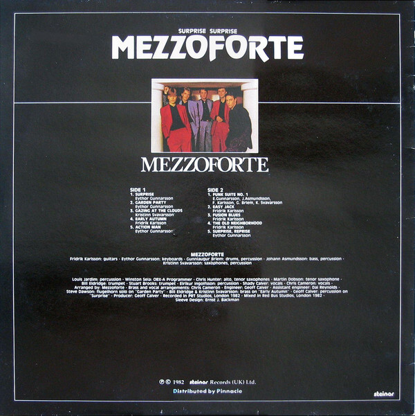 Mezzoforte – Þvílíkt Og Annað Eins (1981) and Surprise Surprise (1982) 4