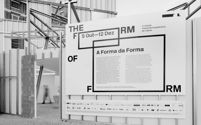 The Form of Form, 4th edition of the Lisbon Architecture Triennale 1