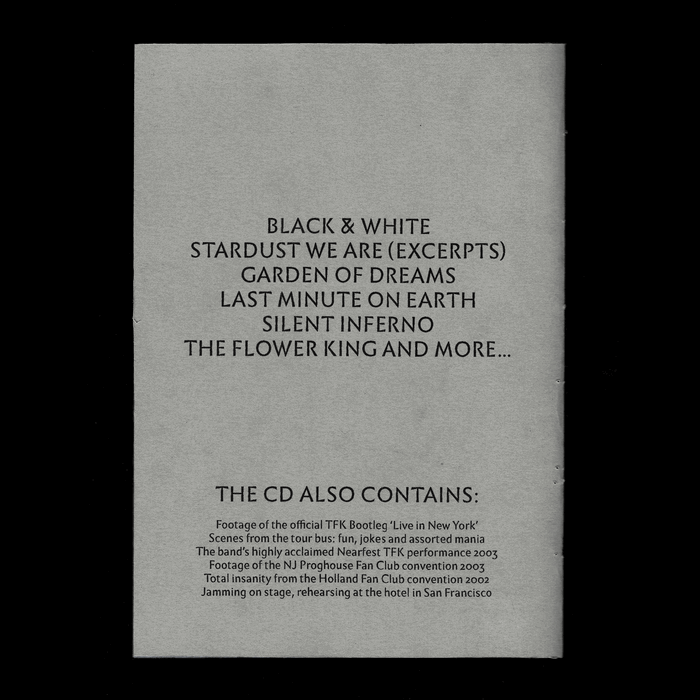 The Flower Kings – The Red Flower (proposal) 3