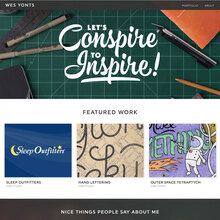 Wes Yonts design portfolio