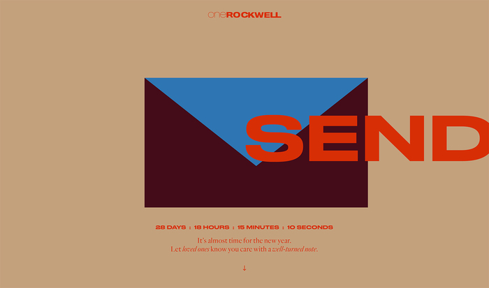 Holiday Correspondence Assistant by One Rockwell 1