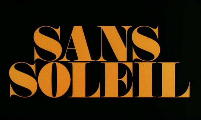 “Sans Soleil” Opening Titles 1