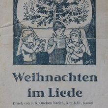 <cite>Weihnachten im Liede</cite>