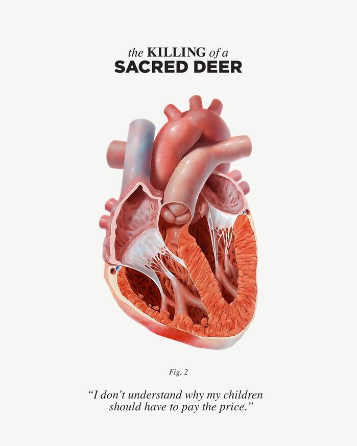 The Killing of a Sacred Deer movie posters​​​​​​​ 4