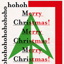 “Ohohoh! Merry Christmas!” posters