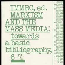 <cite>Marxism and the Mass Media</cite> by IMMRC (ed.)