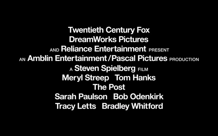 The Post movie posters and trailer 6