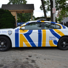 “Defender of the arts” – RISD Public Safety cars