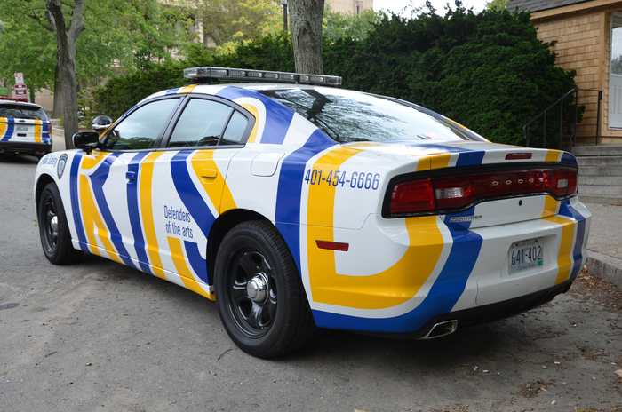 “Defender of the arts” – RISD Public Safety cars 2