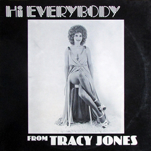 Tracy Jones ‎– <cite>Hi Everybody </cite>album art