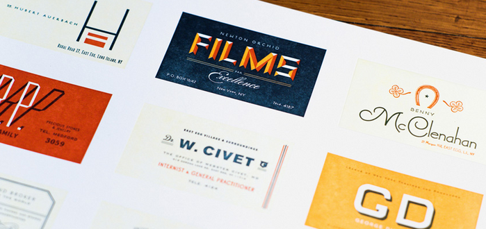 Great Gatsby business card print 4