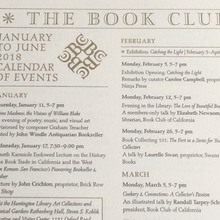 Book Club of California Events Calendar