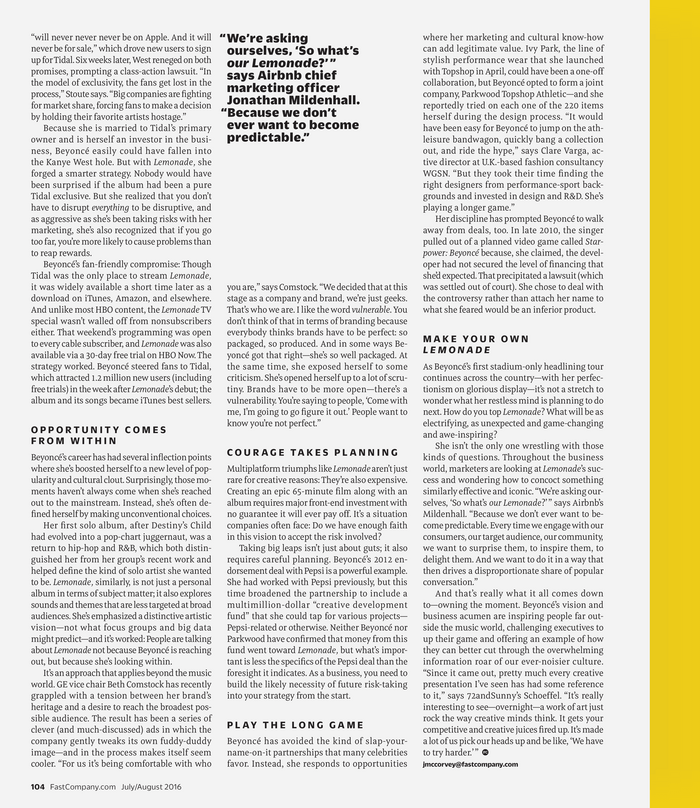 Fast Company magazine 19