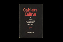 <cite>Cahiers Céline</cite>, Gallimard (1976–1988)