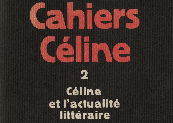 Cahiers Céline, Gallimard (1976–1988) 2