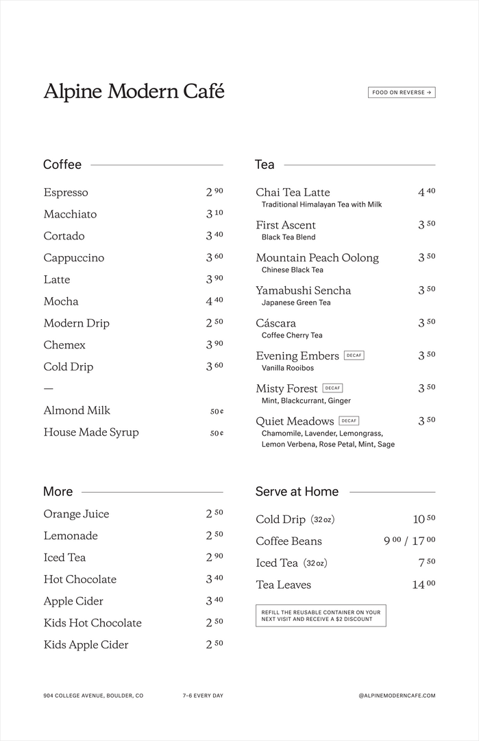 Alpine Modern Café 3