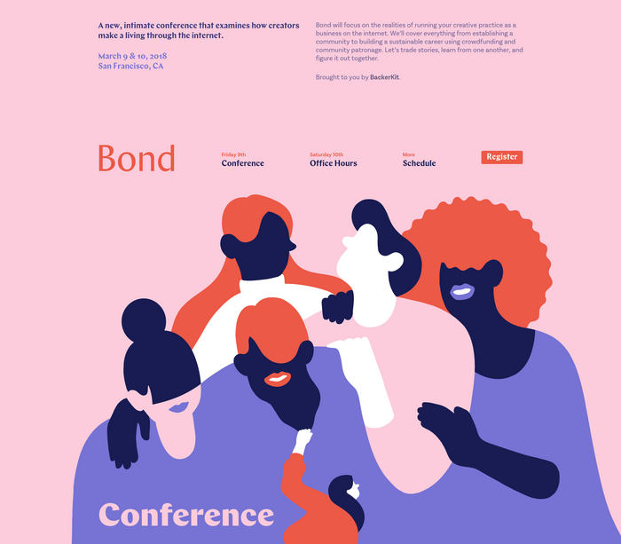Bond Conference 2018 website 1