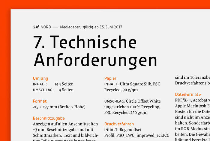 54° Nord, a magazine for Schleswig-Holstein 28