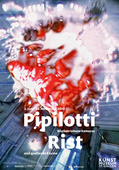 Pipilotta Rist Pipilotti Rist at Kunstmuseum St. Gallen - Fonts In Use
