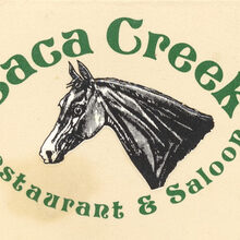 Zaca Creek Restaurant &amp; Saloon matchbook cover