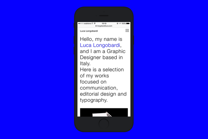 Luca Longobardi website 4