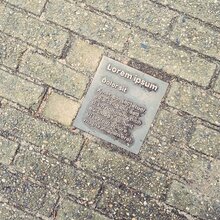 “Lorem ipsum” plaque, Amsterdam