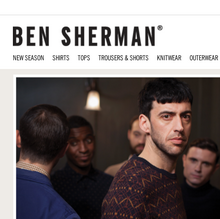 Ben Sherman website